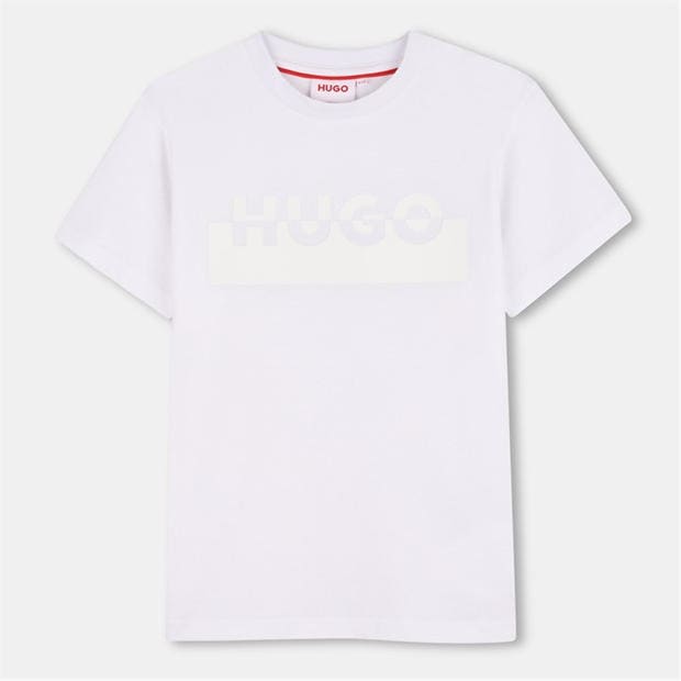 Hugo Tshirt Logo White main image 1