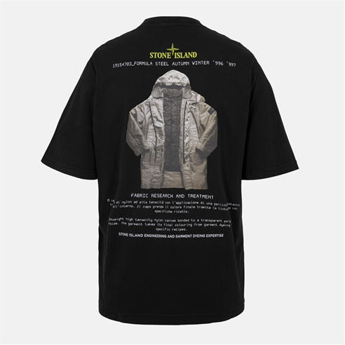 STONE ISLAND - Men's Oversized T-Shirt