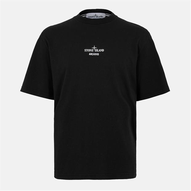 Bianco V0001 - STONE ISLAND - Men's Oversized T-Shirt