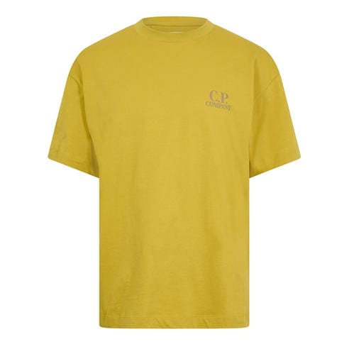 CP COMPANY - Double Logo Tee