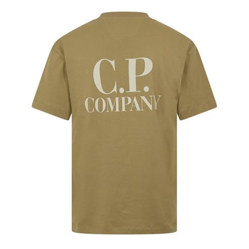 CP COMPANY - Double Logo Tee