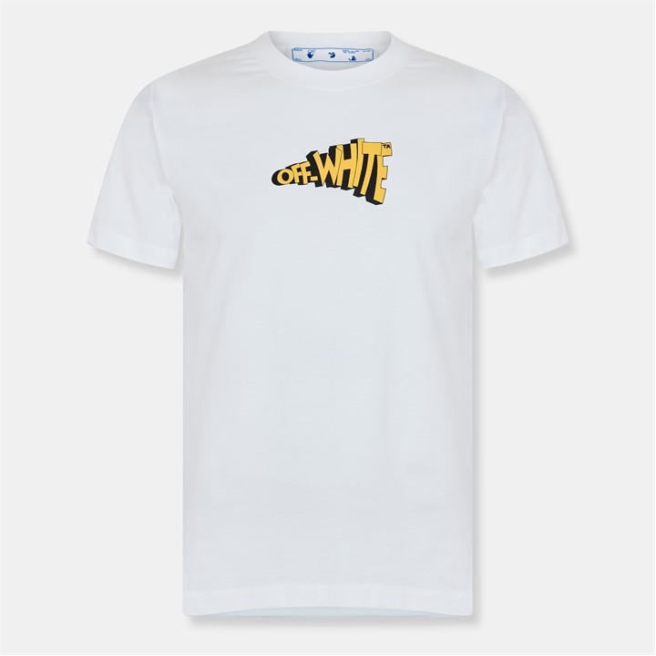 Off White Men's Multi Off Ctn Slim Tee Extra Small