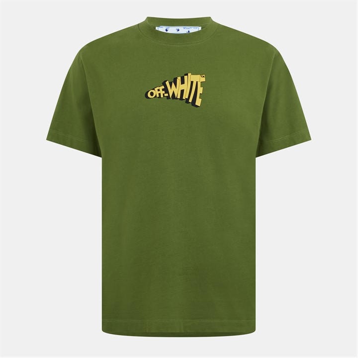 Off White Men's Multi Off Ctn Slim Tee Extra Large