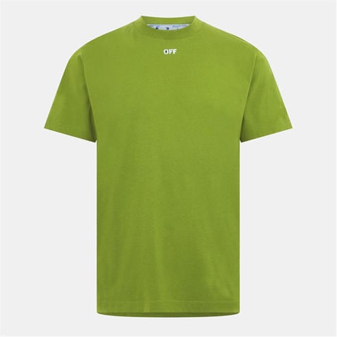 OFF WHITE - Men's Brick Arrow Crew Neck Short Sleeve T-Shirt