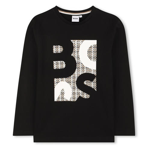 Boss - Kids Long-sleeve Graphic T-Shirt