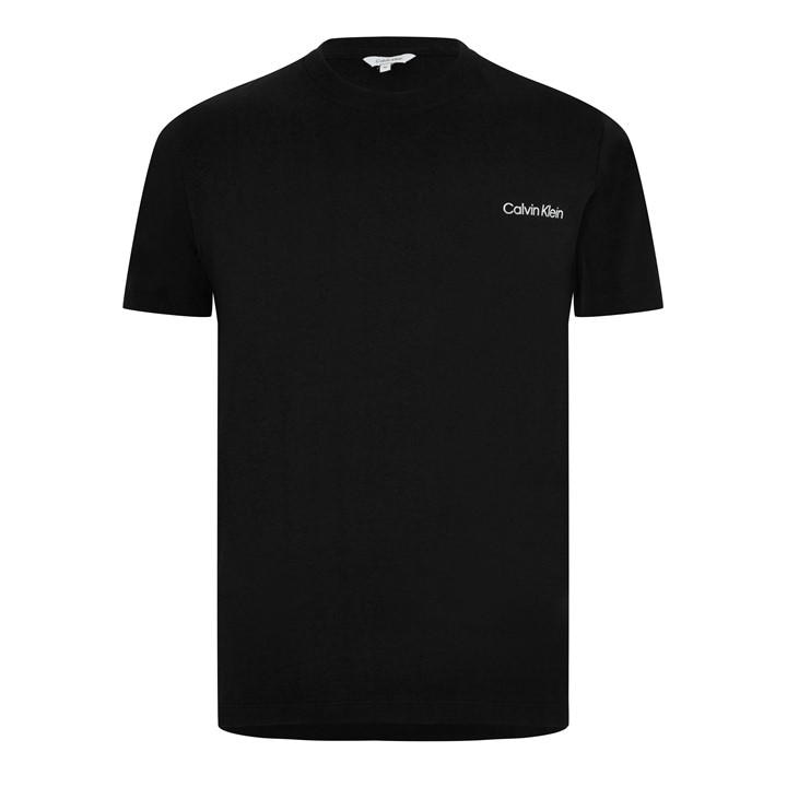 Calvin Klein Men's Black Core Logo T Shirt 2XL