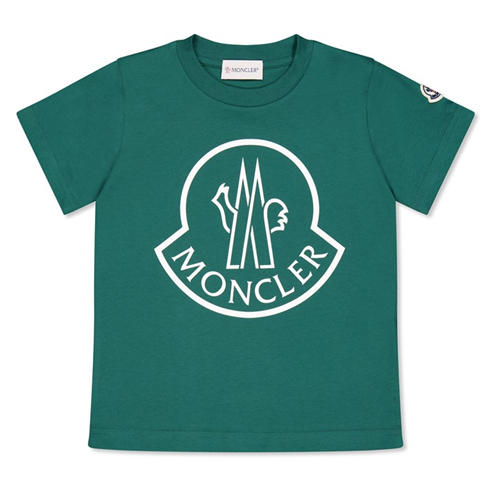 MONCLER - Maxi Logo T-Shirt Juniors