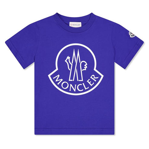 MONCLER - Maxi Logo T-Shirt Juniors
