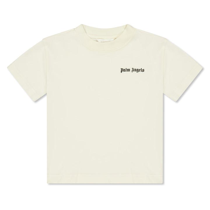 Palm Angels Boys White Palm Logo Tee Jn62