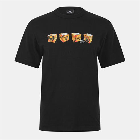 PS Paul Smith - Men's Cube Graphic T-Shirt