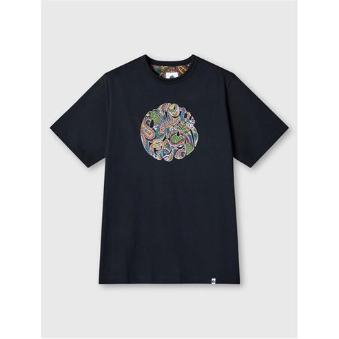 Pretty Green - Men's PG House Paisley Regular Fit T-Shirt