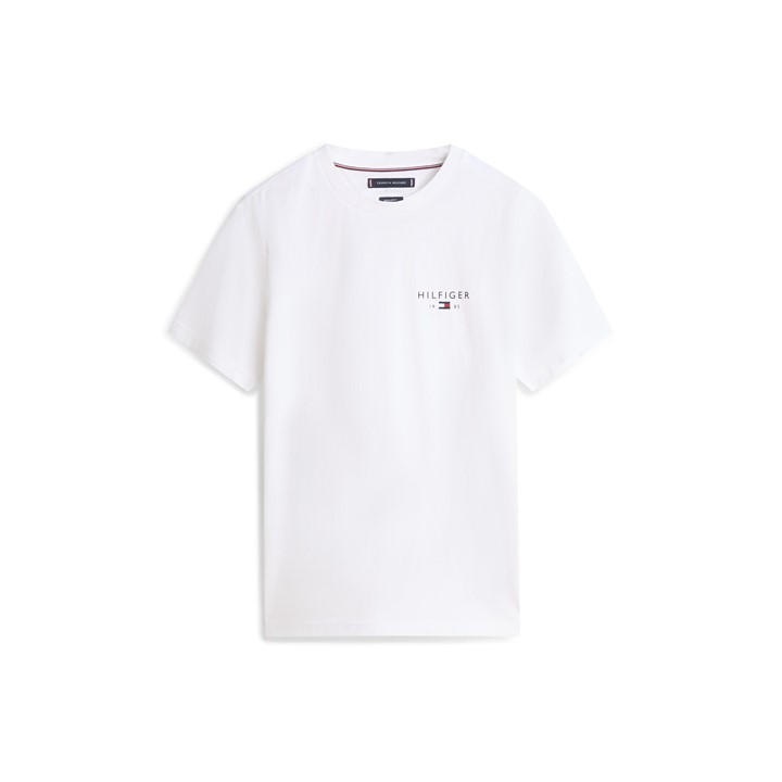 Tommy Hilfiger Men's White Tommy Brand Love Tee Sn61