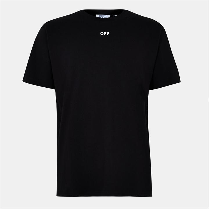 Off White Men's Black Arrow Slim Fit T-Shirt