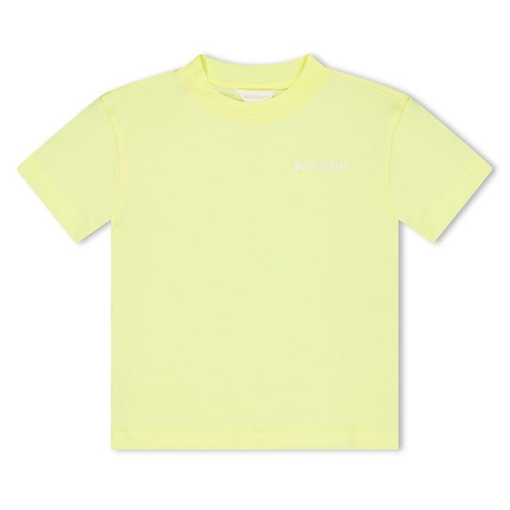 Palm Angels Girls Yellow Palm Bear Tee Jn61