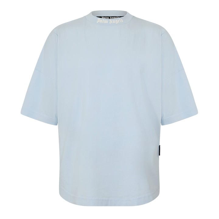 Palm Angels Men's Blue Oversized T-Shirt - S