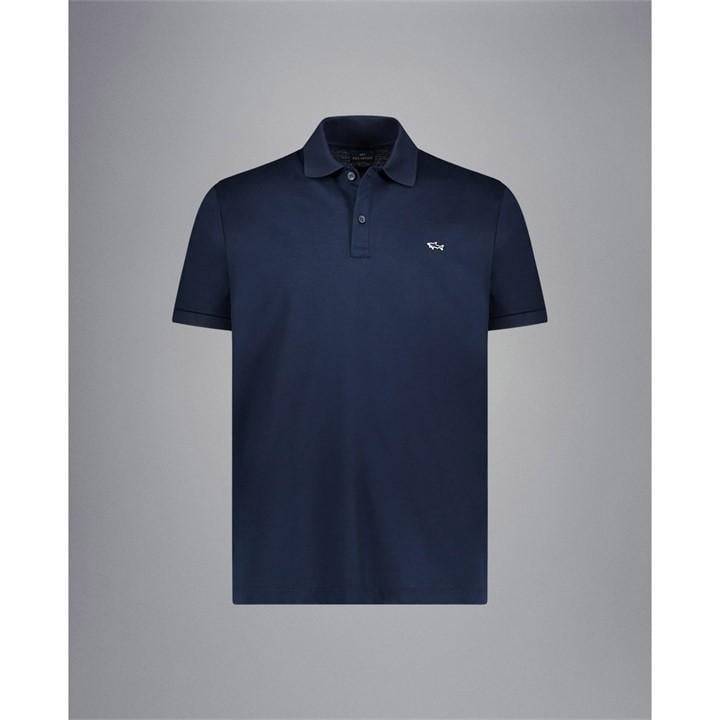 Paul And Shark Men's Blue P+S Shark Bdge Tee Sn62
