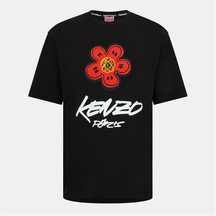 Kenzo Men's Black X Futura 2000 T-Shirt - M