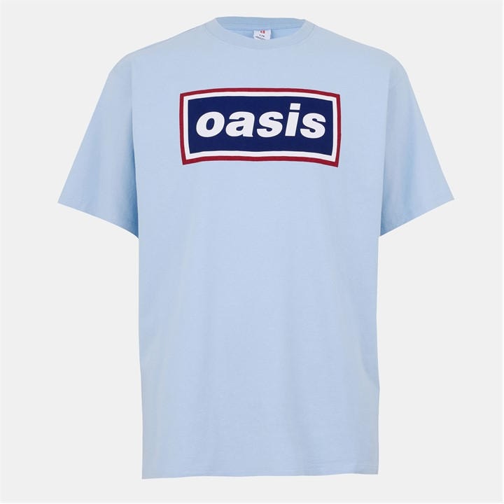 Levis X Oasis Men's Blue Band Tee Extra Large