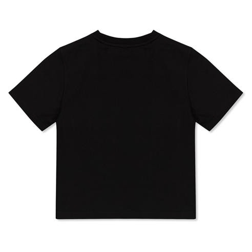 BURBERRY - Unisex Kids' Burb Logo Chk T-Shirt