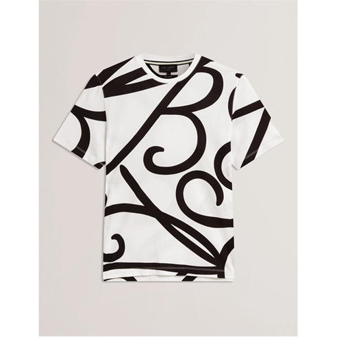 Ted Baker - Men's TB Script Regular Fit T-Shirt