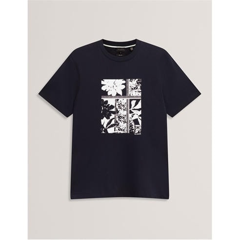 Ted Baker - Men's Box Print Regular Fit T-Shirt