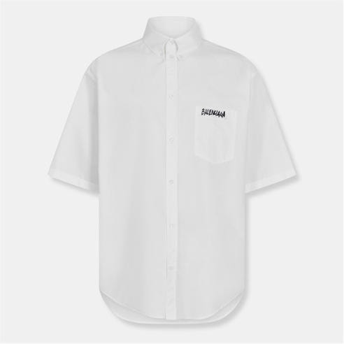 BALENCIAGA - Men's Bal Short Sleeve Oversized T-Shirt