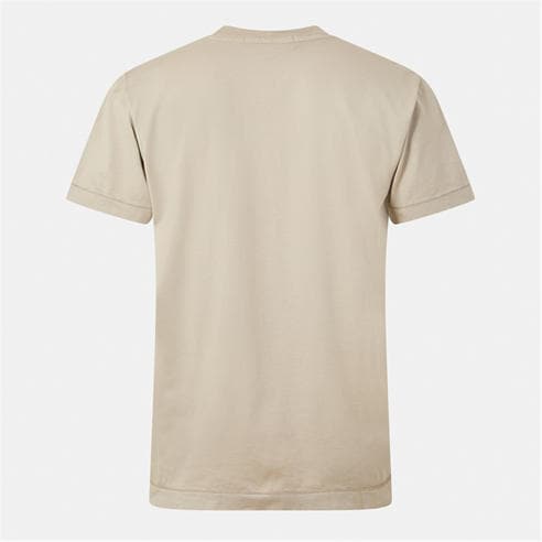 STONE ISLAND - Men's Cotton Compass Logo Patch T-Shirt