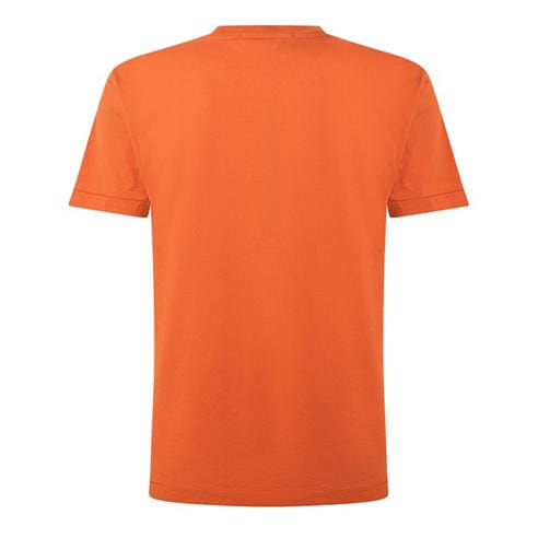 STONE ISLAND - Men's Cotton Compass Logo Patch T-Shirt