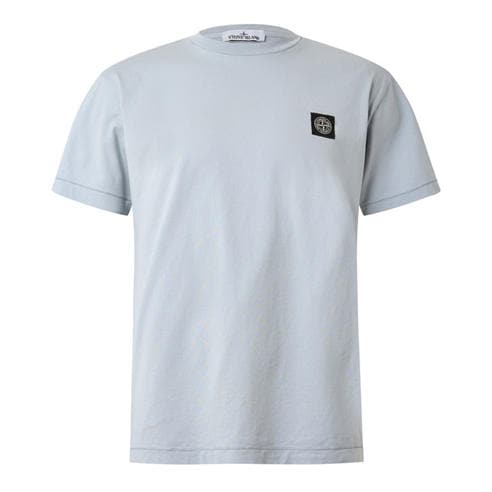 STONE ISLAND - Men's Cotton Compass Logo Patch T-Shirt