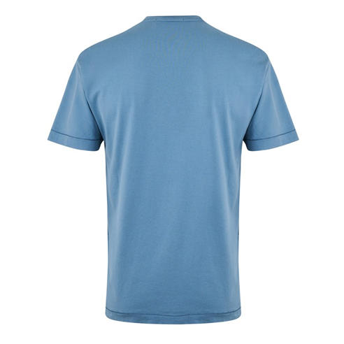 STONE ISLAND - Men's Cotton Compass Logo Patch T-Shirt
