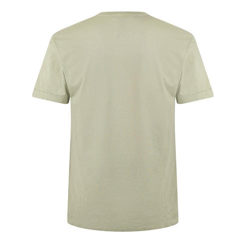 STONE ISLAND - Men's Cotton Compass Logo Patch T-Shirt