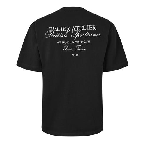 BELIER - Men's Atelier Cotton Crew-Neck Short-Sleeve T-Shirt