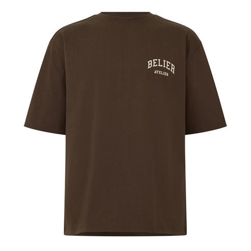 BELIER - Men's Campus Atelier Graphic Short-Sleeve Cotton T-Shirt