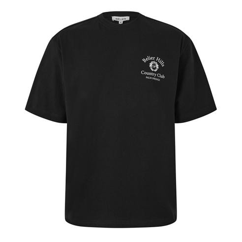BELIER - Men's Country Club Graphic Cotton Crew-Neck Short-Sleeve T-Shirt