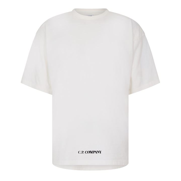 Cp Company Men's White T-Shirt
