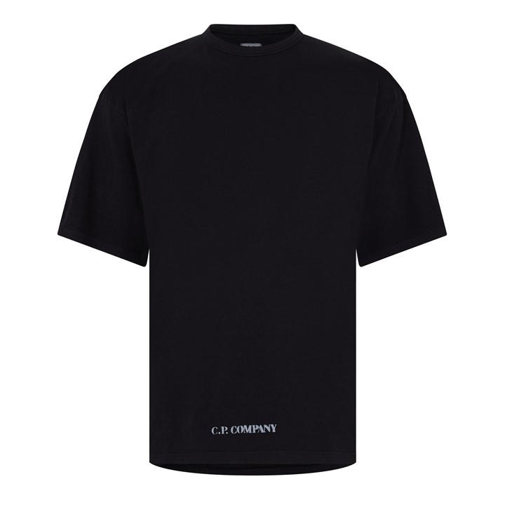 Cp Company Men's Black T-Shirt
