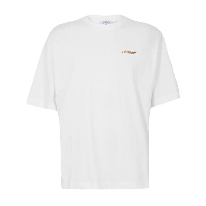 Off White Men's White Off Arrow Skate T 2XL