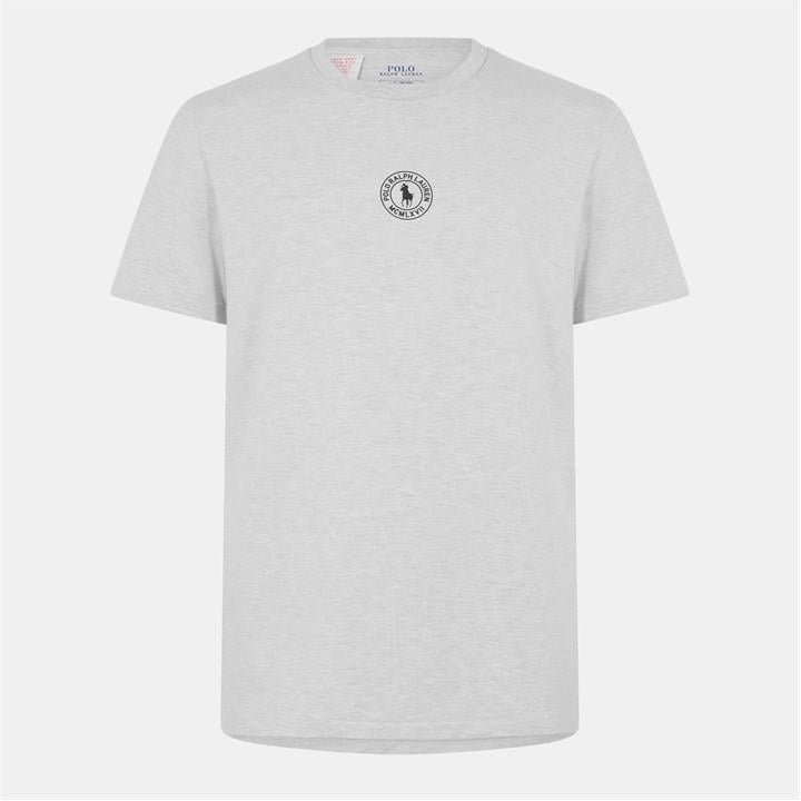 Polo Ralph Lauren Puck Logo T-Shirt – Grey Polo Ralph Lauren Puck Logo T-Shirt – Grey