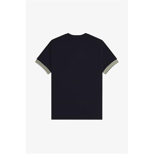 Fred Perry - Stripe Cuff T-Shirt