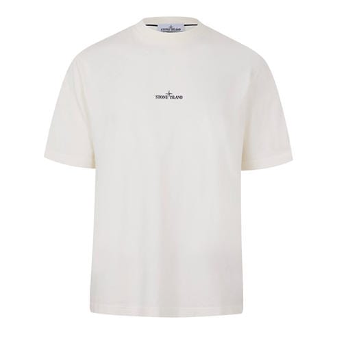 STONE ISLAND - Men's Graphic Cotton Short-Sleeve T-Shirt