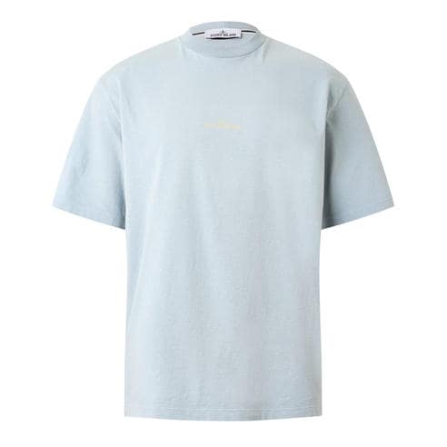 STONE ISLAND - Men's Graphic Cotton Short-Sleeve T-Shirt