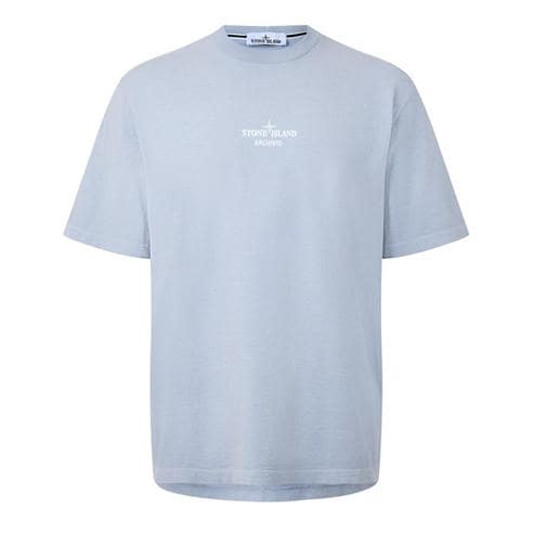 STONE ISLAND - Men's Archivio Graphic Short-Sleeve Cotton T-Shirt