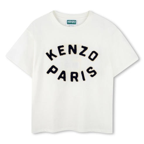 KENZO - Unisex Kids' Branded Short-Sleeve Regular Fit T-Shirt
