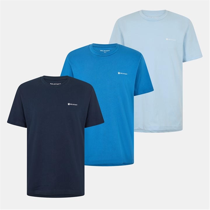 Belstaff Men's Multi 3 Pk Tee Sn62