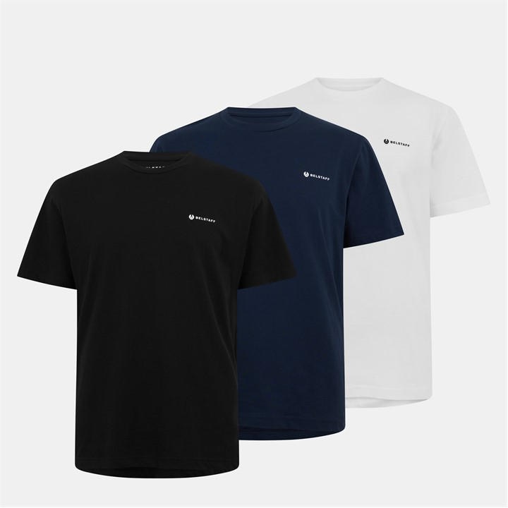 Belstaff Men's Multi 3 Pk Tee Sn62