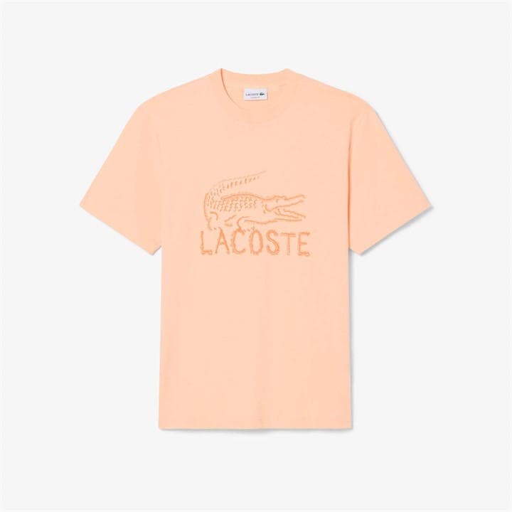 Lacoste Men's Pink T-Shirt - XL