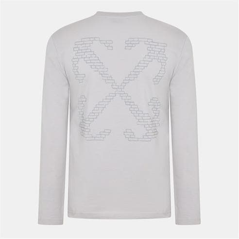 Off White - Men's Brick Skate T Long Sleeve T-Shirt