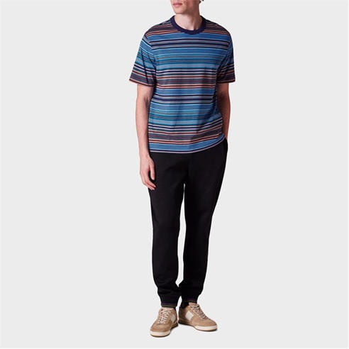 PS Paul Smith - Men's Regular Fit Stripe T-Shirt