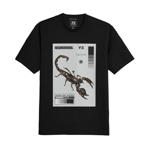 Y3 - X Neighborhood Scorpion Graphic T-Shirt