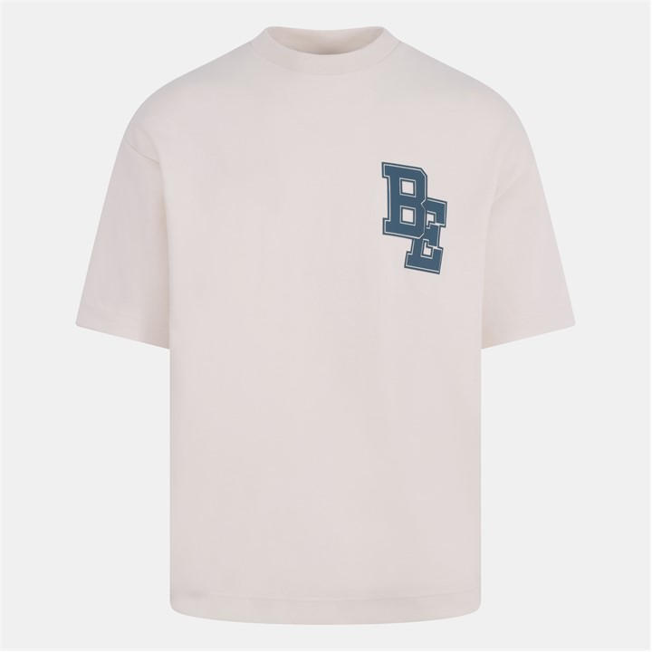 Emporio Armani Men's Cream T-Shirt Small